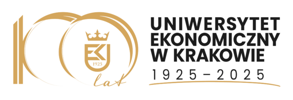 Logo Jubileuszu stulecia Uniwersytetu Ekonomicznego w Krakowie